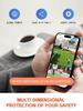 9MP Solar-Powered Triple-Lens 4G WiFi Outdoor Security Camera