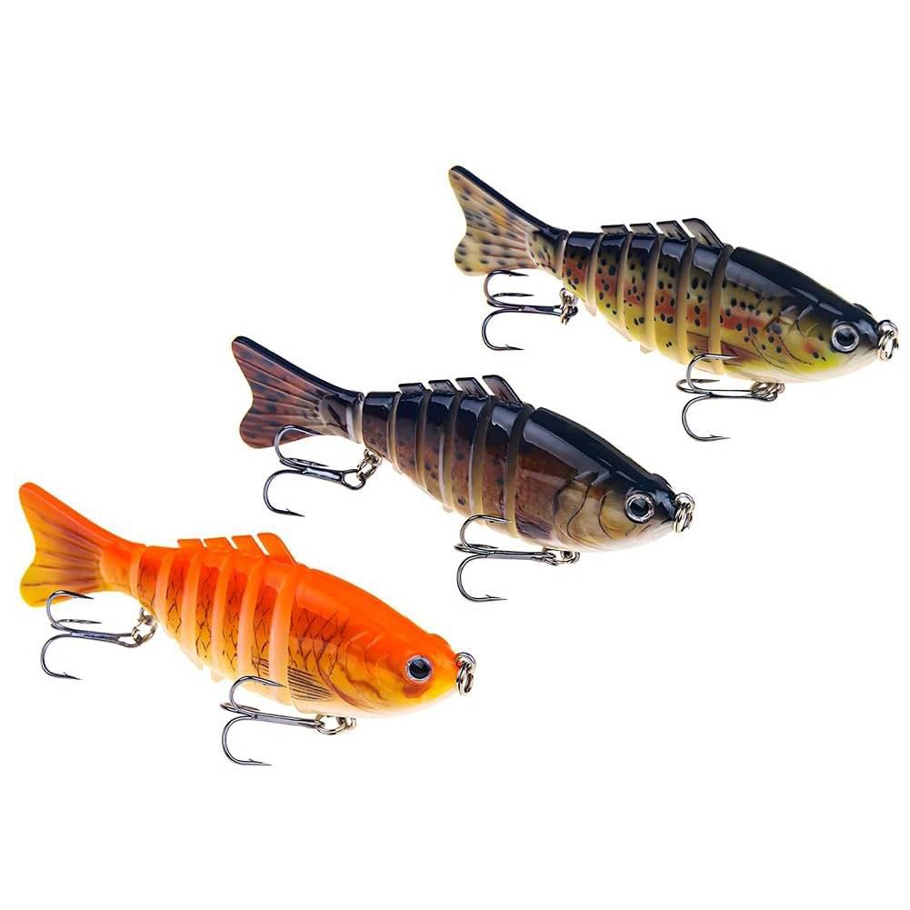 Sinking Wobblers Fishing Lures Lifelike Multi Jointed Swimbait Multi-Section Hard Bait Pike Carp Fishing Tools
