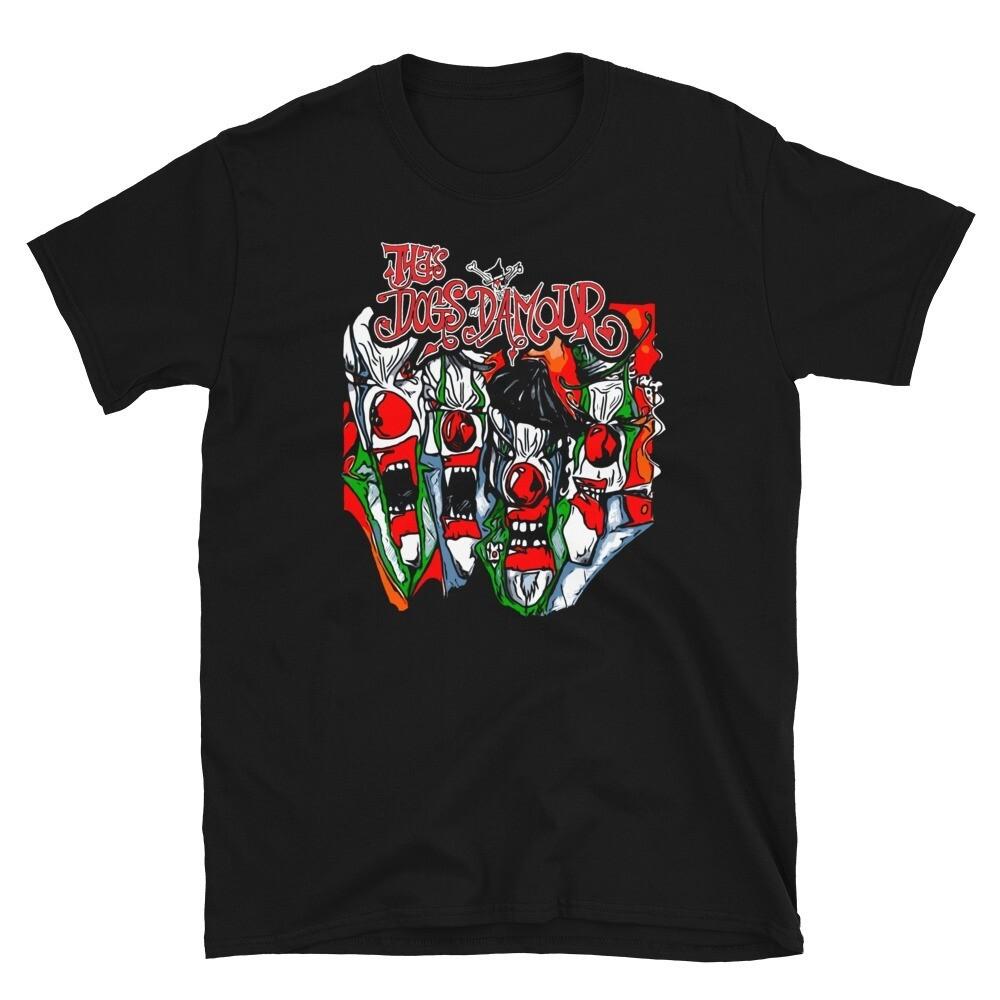 Dogs D Amour Band Black 100% Cotton Full Size S-4XL Shirt 4XL