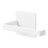 Yamazaki Jitsugyo Magnetic Toilet Paper Holder White Approx. W14 X D7.2 X H7.5cm Tower Pet Supplies Paper Roller Easy Setting 2111