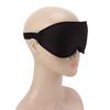 Sleep Eye Mask Black 3D Memory Foam Block Out Light Eye Blindfold Shade Cover for Travel Noon Break