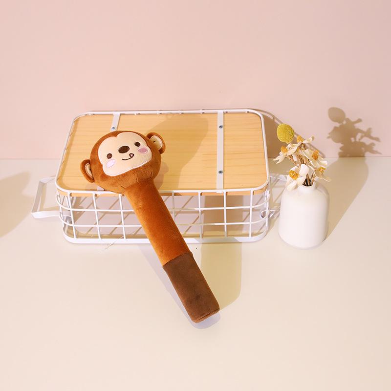 Cartoon Cute Animal Massage Hammer Creative Plush Toy Knock Back Back Knock Back Stick Plush Animal Shape