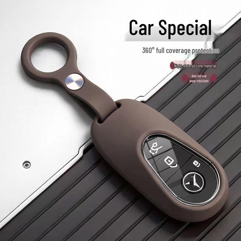 Silicone Key Cover for Mercedes E-Class E300L, C260L, GLC300, C-Class, S-Class