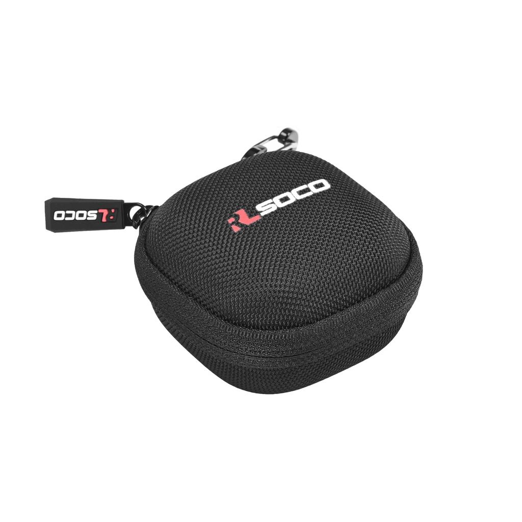 RLSOCO Schutzhülle für Anker Soundcore Life Soundcore Liberty Air 2 Pro, kabellose Kopfhörer, kompatibel mit P3, (Schwarz)