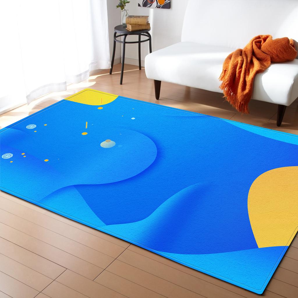 Simple Creative Bedroom Floor Mat Living Room Carpet Case