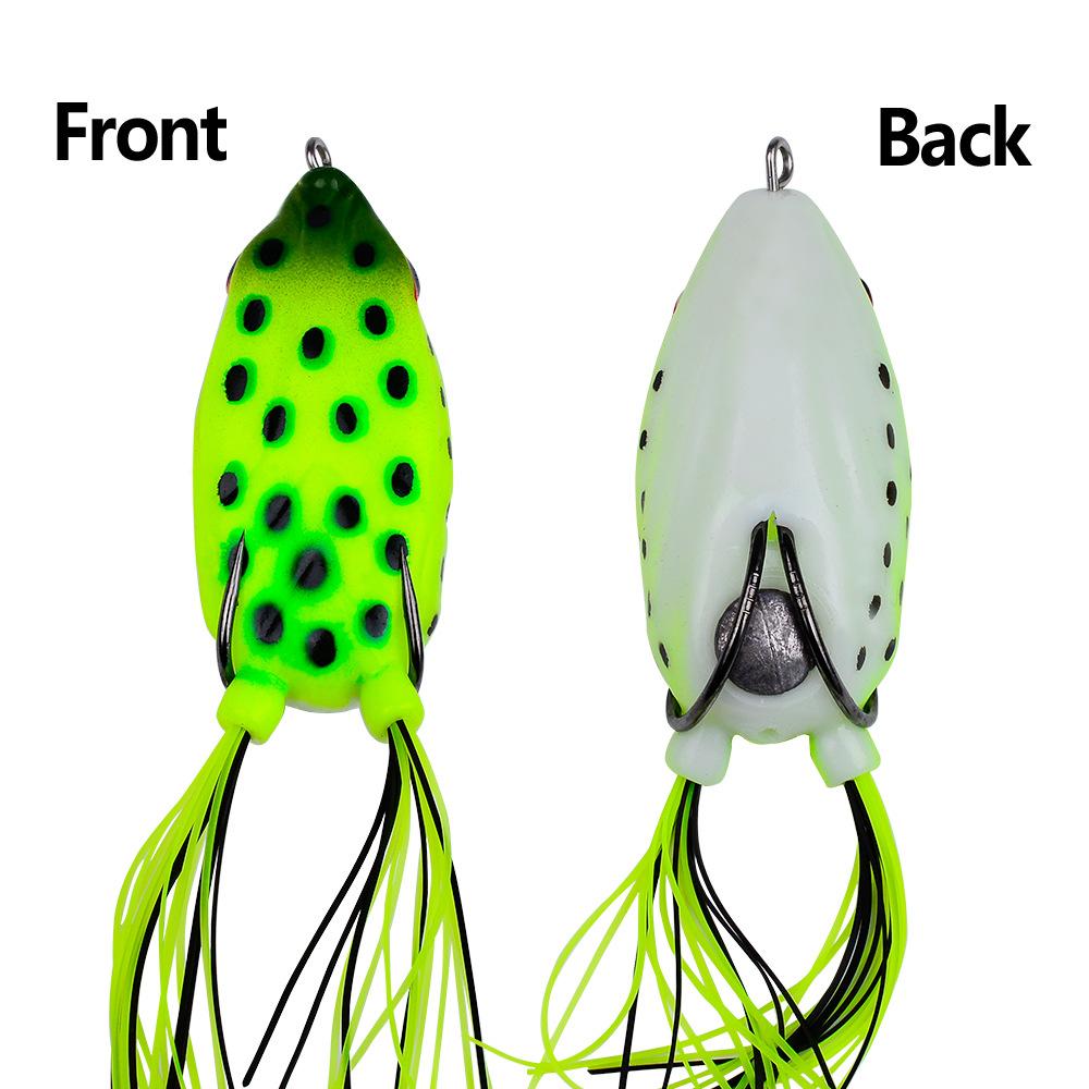 Thunderfrog Simulation Lure Bait 7cm 15g Floating Water Thunderfrog Black Fish Black Pit Long-range Floating Water Frog Bait Fake Bait