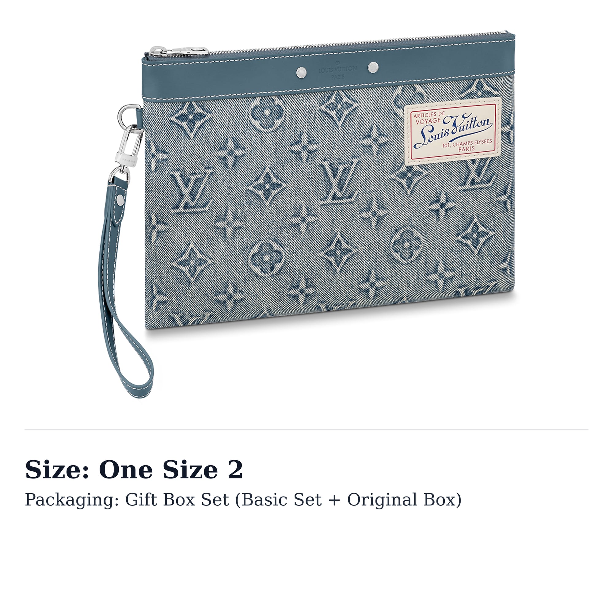 LOUIS VUITTON Pochette To Go Canvas