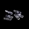 10Pcs  T5 Led Super Bright Cob Lights Wedge Dashboard Gauge Car Warning Indicator Instrument Cluster Lamp