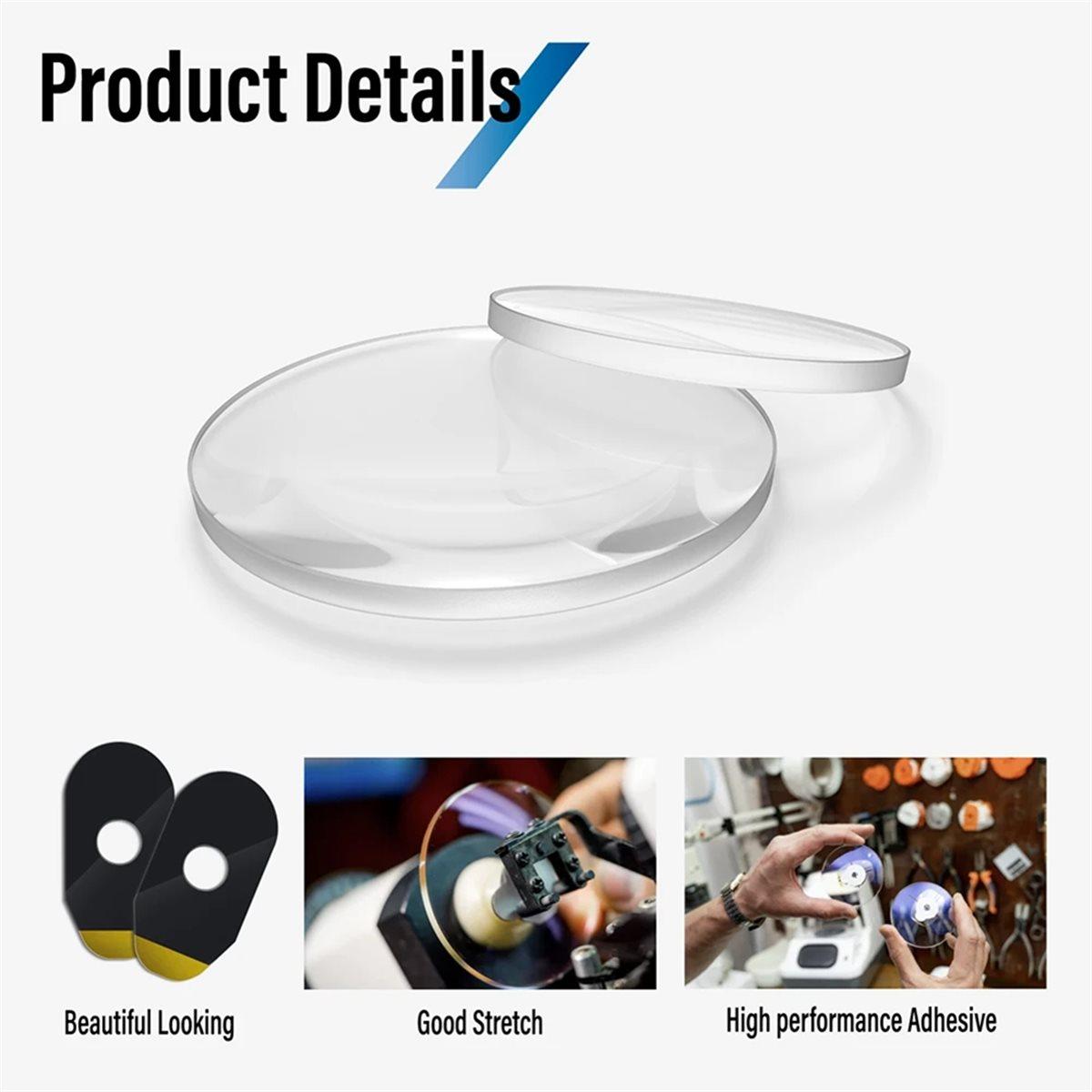 

2026 New 1000pcs High Adhesive Anti Slip PC Hydrophobic Lens Blocking Pad Optical Lens Protect Sticker Lens Edger Accessories China Mainland