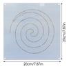Embroidery Stencil Drawing Line Quilting Stencils for Sewing Plastic Art Patterns Drawing Templates for DIY Craft