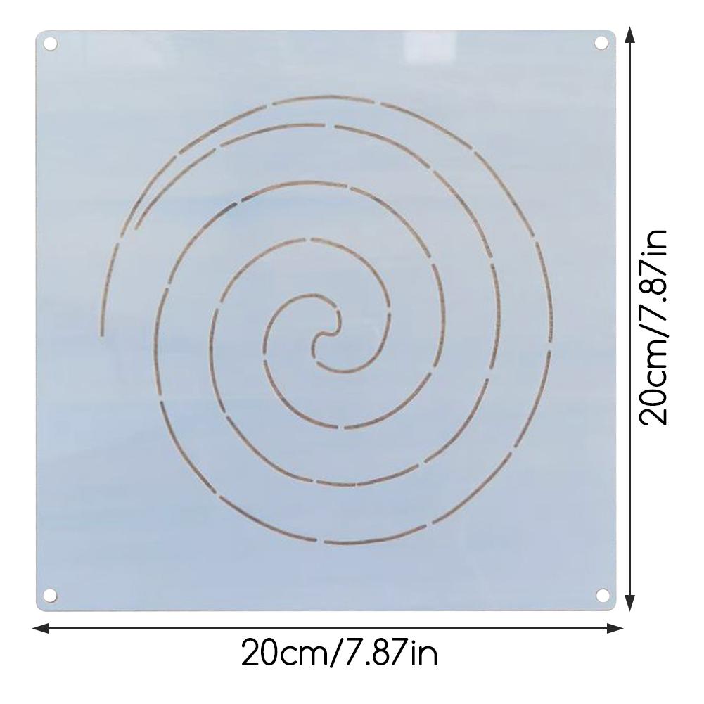 Embroidery Stencil Drawing Line Quilting Stencils for Sewing Plastic Art Patterns Drawing Templates for DIY Craft