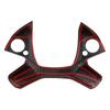 Car Steering Wheel Panel Cover for Mercedes Benz W201 W204 W212 2009 2010 2011 2012 2013 Interior Trim Decoration Sticker