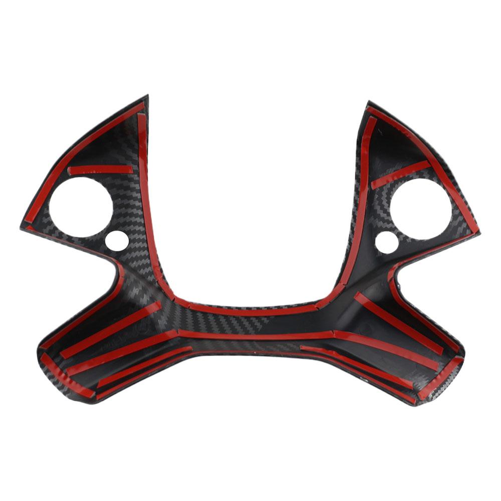 Car Steering Wheel Panel Cover for Mercedes Benz W201 W204 W212 2009 2010 2011 2012 2013 Interior Trim Decoration Sticker