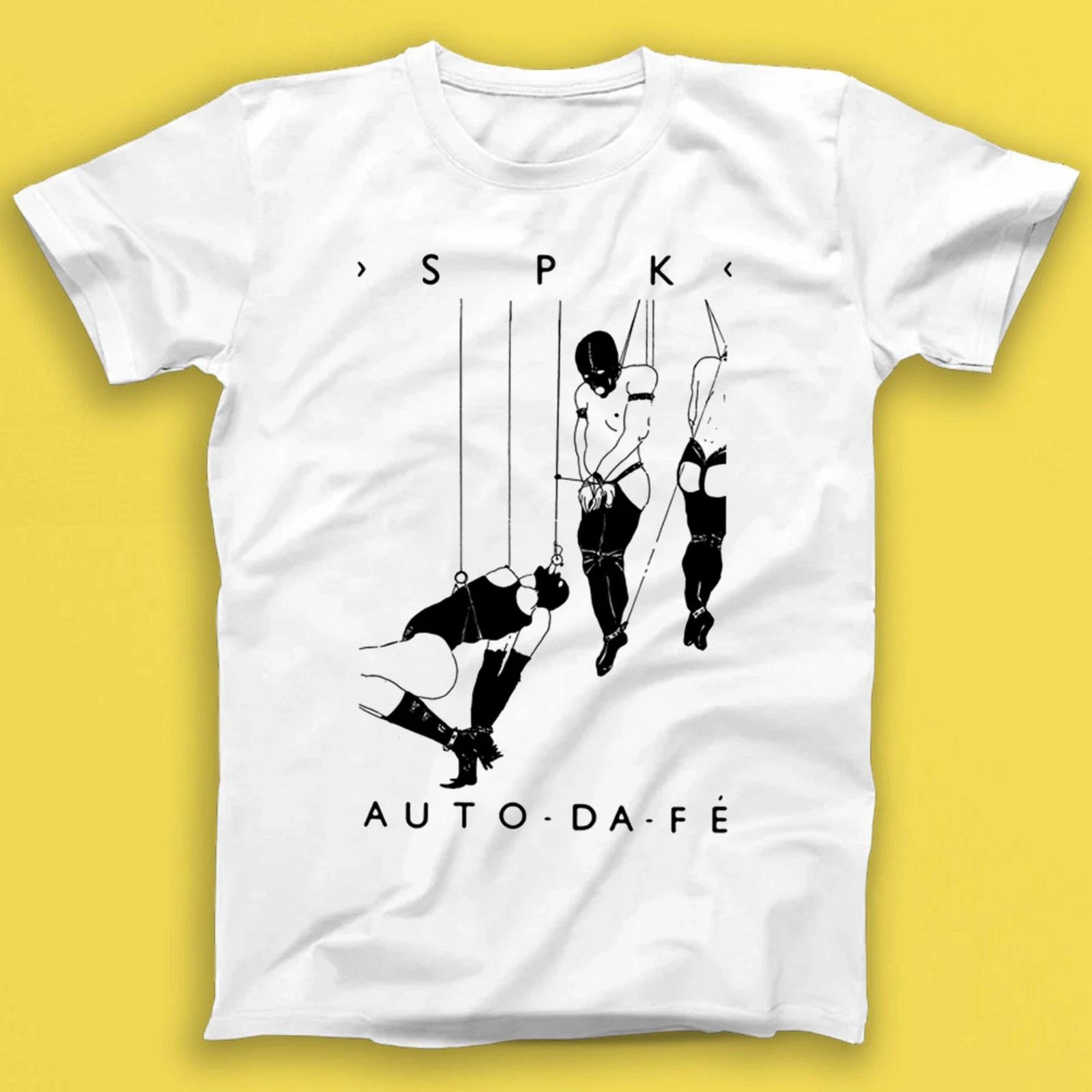 SPK Auto-Da-Fé Electronic Music Gift Tee T Shirt T2845 M