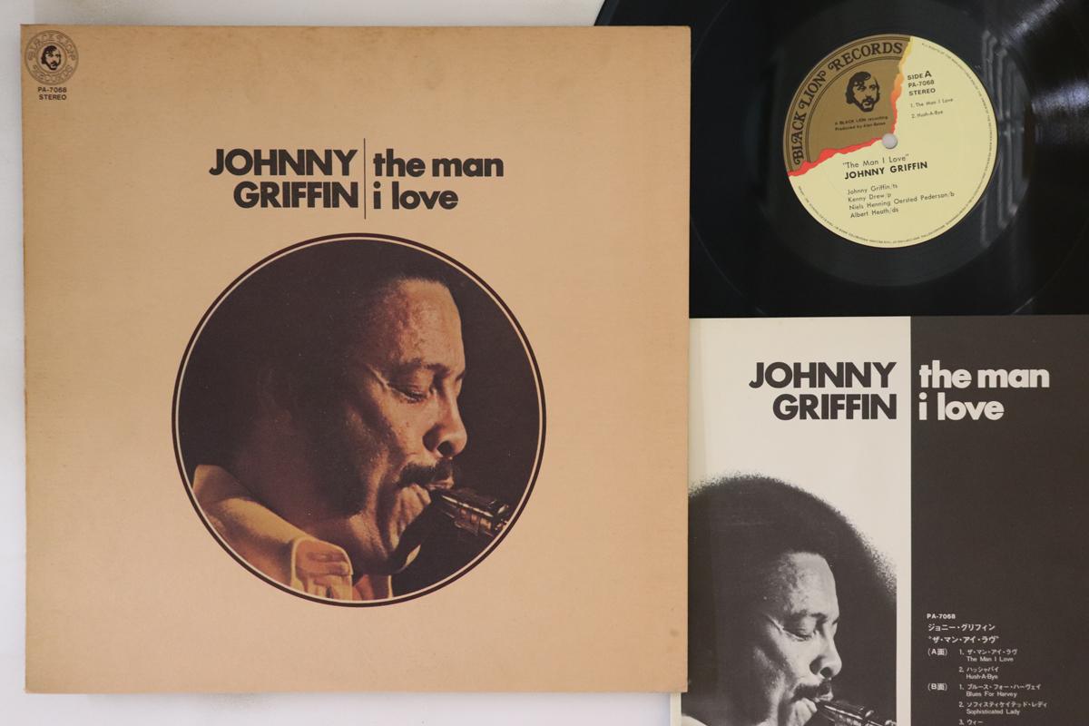 LP Record JOHNNY GRIFFIN Man I Love PA7068 BLACK LION 1973 Japan Jazz Used