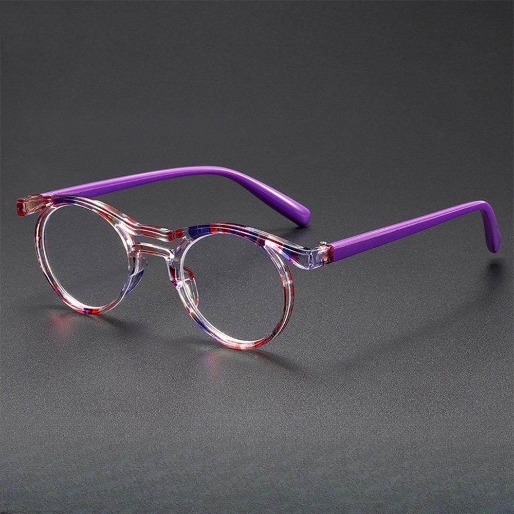2026 New Round-Frame Double-Bridge Anti-Blue Light Reading Glasses Fashion and Comfortable Presbyopia Eyewear +1.0 To +4.0