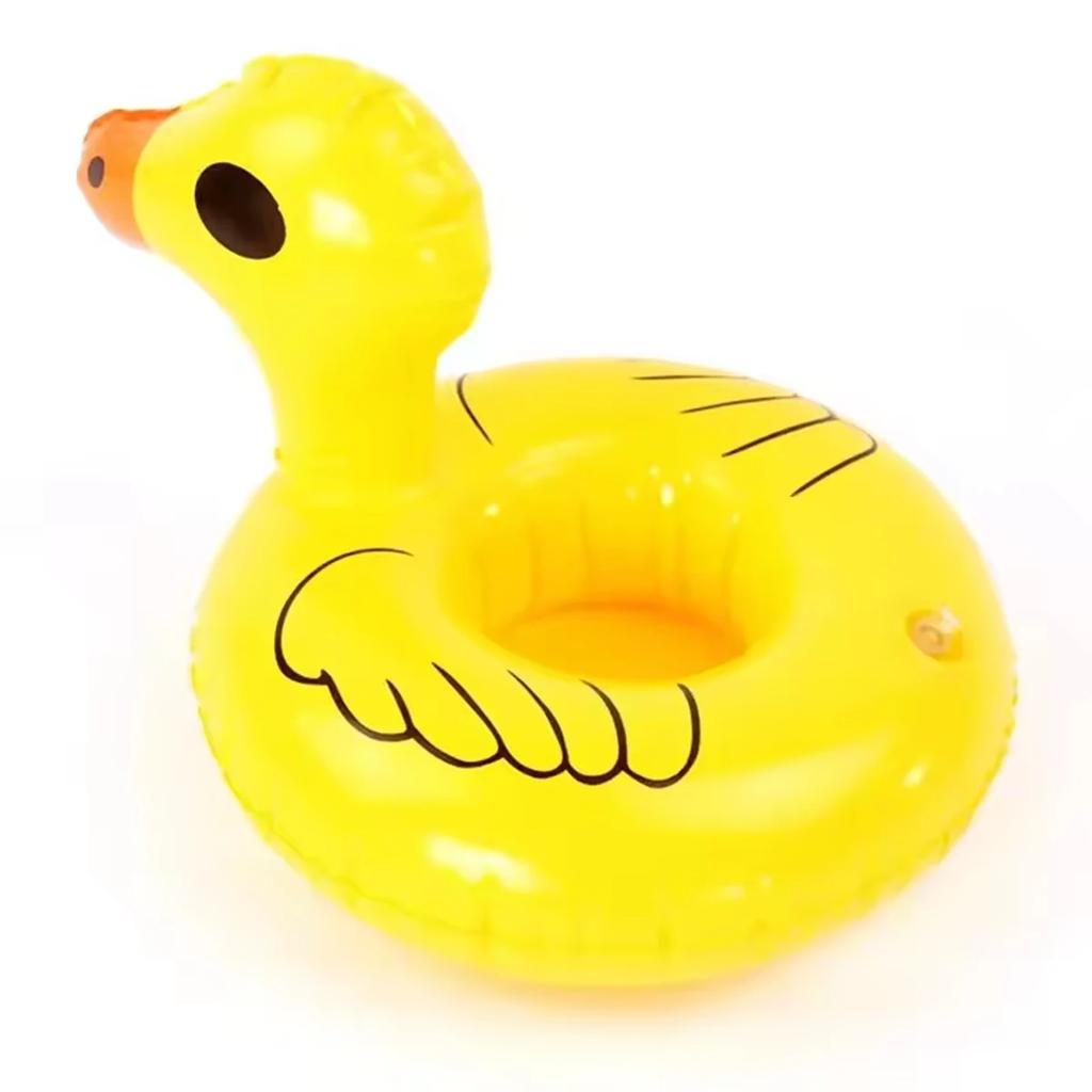 Air Mattresses for Cup Inflatable Flamingo Drinks Cup Holder Pool Floats Bar Coasters Floatation Devices Cute Toy Drink Holder