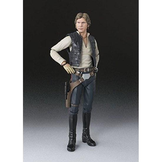 TAMASHII NATIONS S.H. Figuarts Star Wars Han Solo (A HOPE) Approximately 150mm ABS PVC Painted Movable Figure