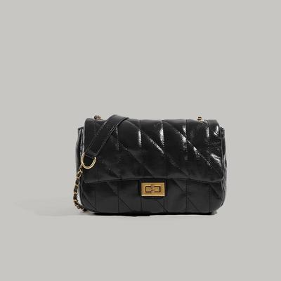 New Autumn and Winter Diamond Pattern Chain Bag Light Luxury High Sense Classic Style Underarm Bag Niche Women's Shoulder Messenger Bag