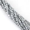 6mm Flat Glass Crystal Beads - DIY Plated Color Abacus Loose Beads for Accessories