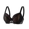 Color Block Anti-Sag Plus Size Full Cup Bra: Breathable, Bust-Minimizing, and Supportive for Large Busts