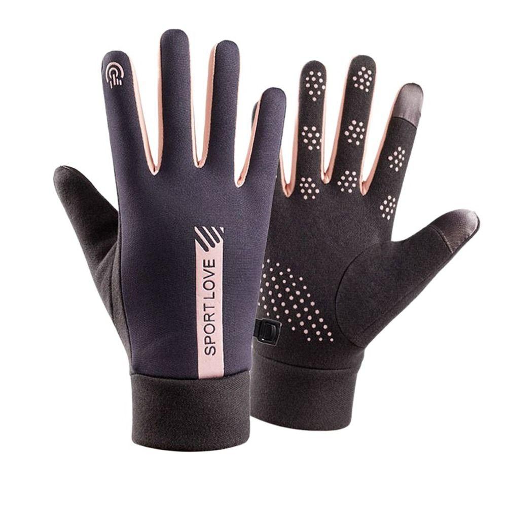 Gloves Bow Mitten Windproof Cycling Gloves Full Finger Gloves Anti-skid Mittens Protective Mittens
