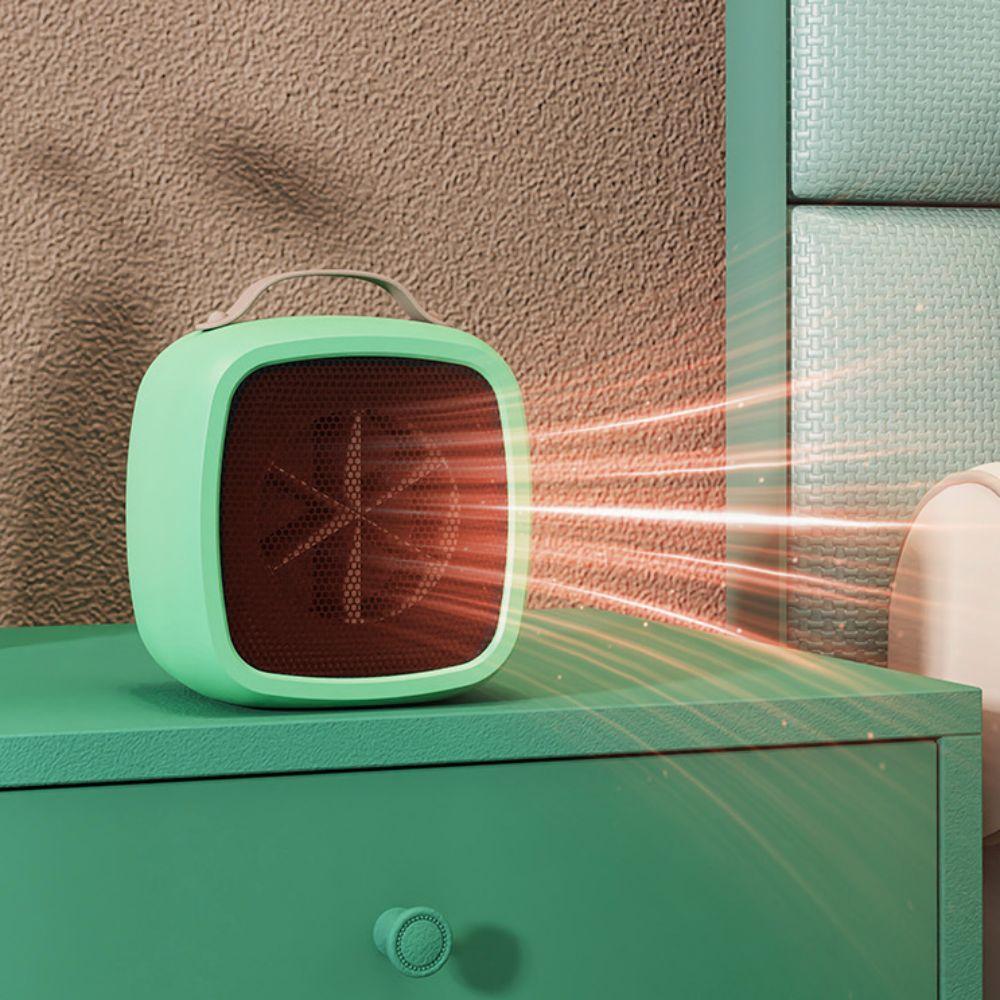 Low Noise Desktop Warm Air Heater Square Warmer Fan Portable Warm Air Heater  Winter