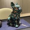 Colorful Dog Statue French Bulldog Home Decorations The Nordical Graffiti Animal Statue Decorative Figurines Gift For Dog Lovers