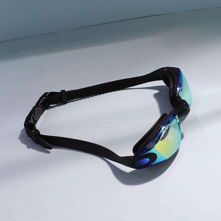High Quality Adult Silicone Elastic Swimming Goggles Clear Underwater Field of Vision Anti-Fog Waterproof for Sports Recreation