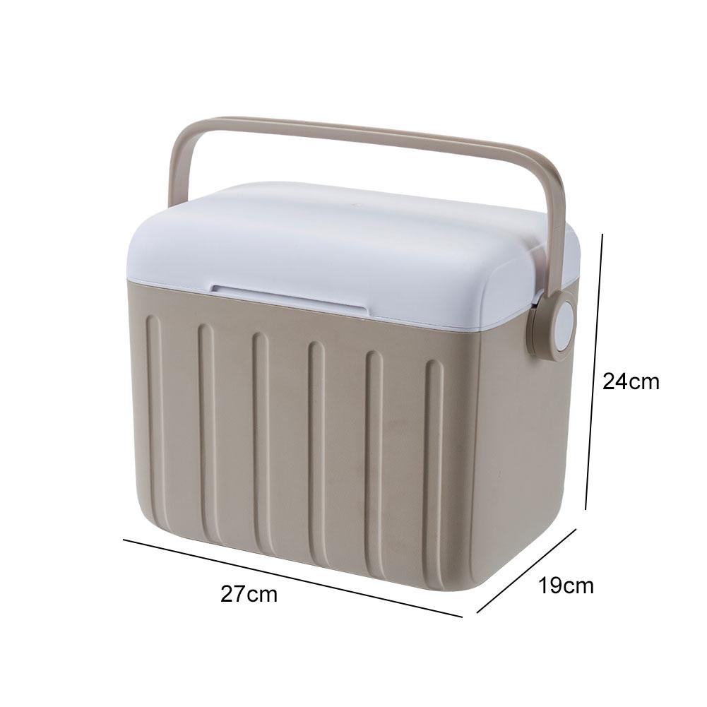 6/5L Cooler Box Portable Thermal Incubator Refrigerator Car Ice Chest Picnic Lunch Box Outdoor BBQ Camping Fishing Ice Case Box