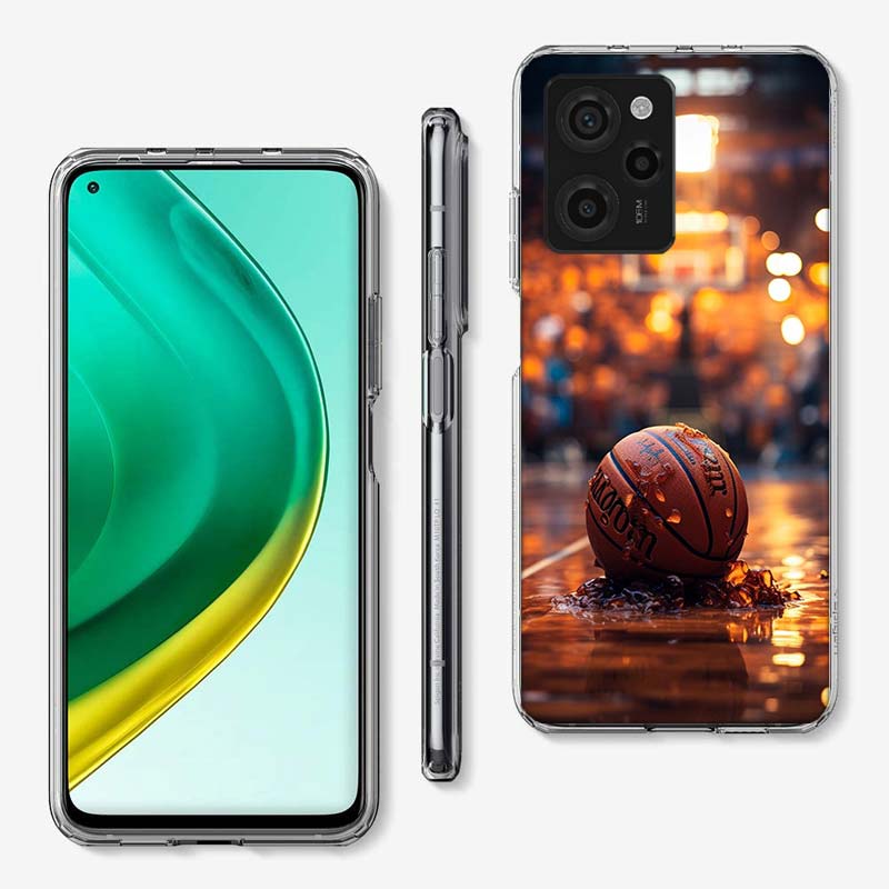 Basketball Cover Phone Case For Xiaomi Poco M8 M7 M6 M4 M3 X7 X6 X4 Pro F7 Ultra M5S Mi 14 14T 15 15T 12T 10T Pro 12S 12 11 Lite