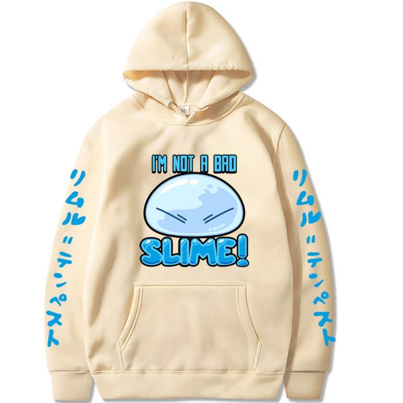 Anime Tensei Shitara Slime Datta Ken Hoodie Men Women Harajuku Pullover Street Wear Unisex Winter Plushed Sweater