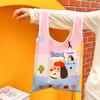 Cute Cartoon Handbag Portable Arrival Reusable Shopping Bag Foldable Tote Pouch Large Capacity Shoulder Bags Girls Gift