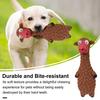 Vinyl Dog Toy with Squeaker Cartoon Animal Shapes Pet-safe Chew Toy Dog