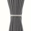 Creative Imitation Pearl Curtain Ties Elastic Adjustable Hexagonal Curtain Tiebacks Decorative Practical