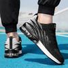 Plus Size 37-47 Sneakers Men Women Comfort Air-cushion Running Sports Shoes Breathable Knitted Trainers for Jogging Training