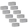 Sturdy Cheese Cake Rings Aluminum Alloy Half Cooked Molds (Pack of 10)
