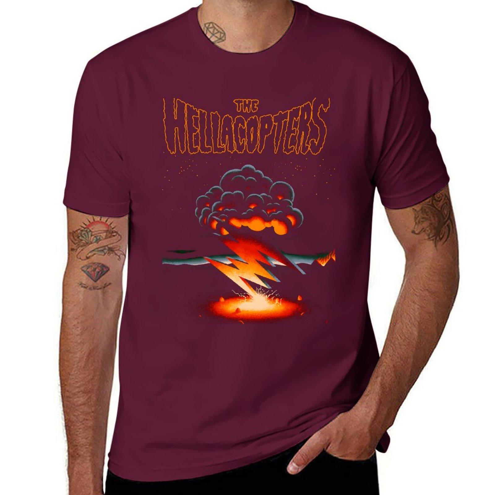 

THE HELLACOPTERS T-Shirt vintage aesthetic clothes plain t shirts men L