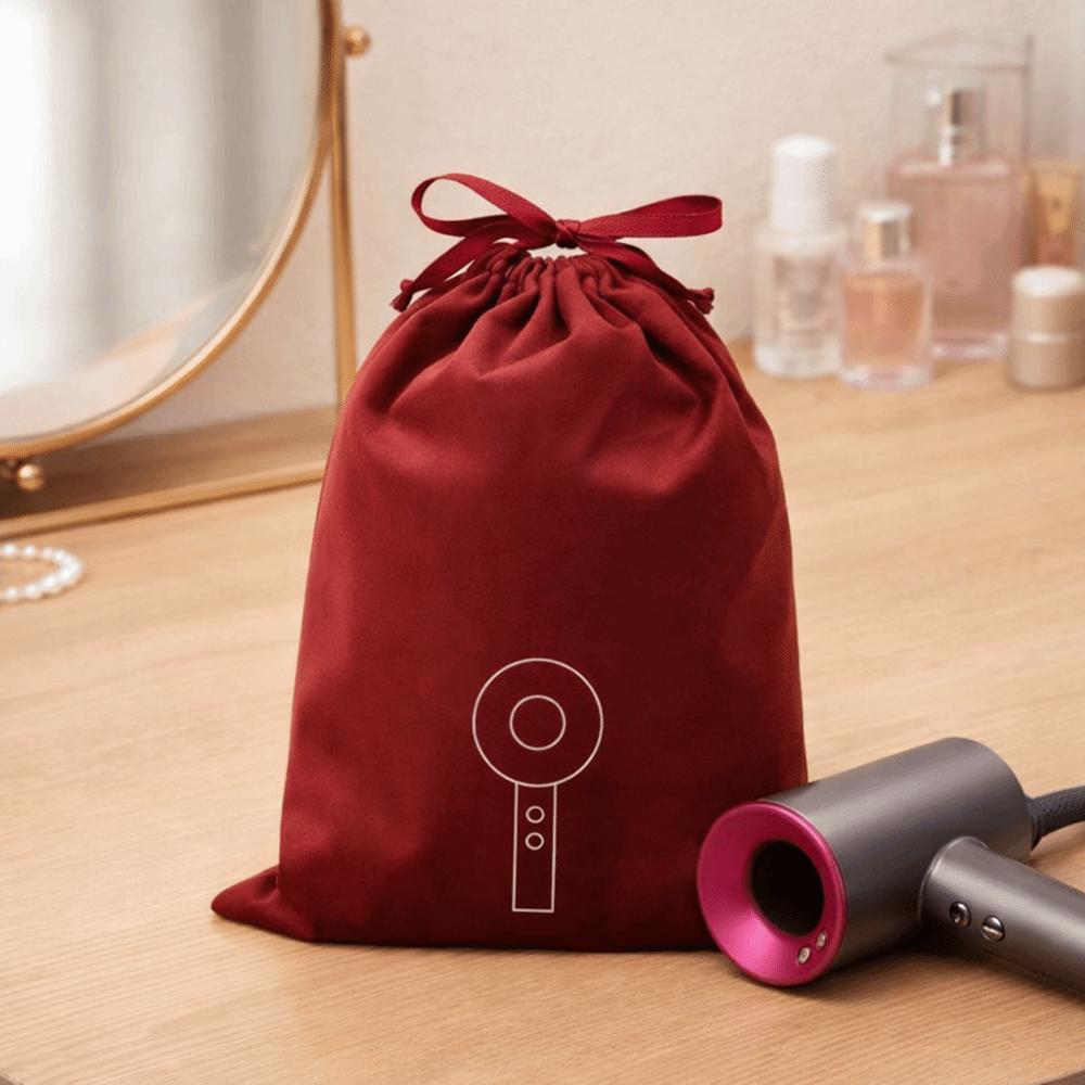 Dust-poof Hair Dryer Bag Large Capacity Drawstring Storage Bag Hair Styling Tools