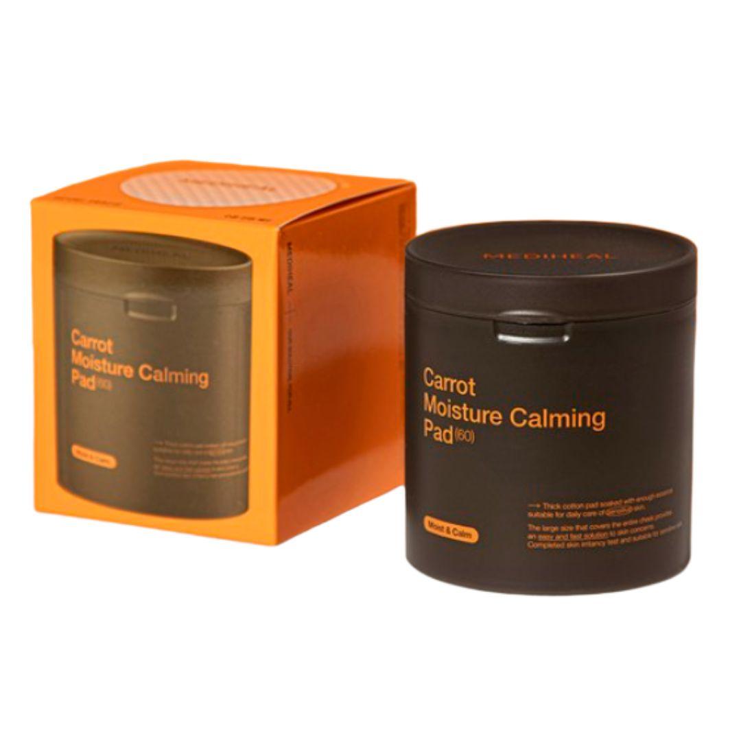 

Mediheal Carrot Soothing Moisturizing Pads for Hydrated Skin 250ml, 60 Sheets