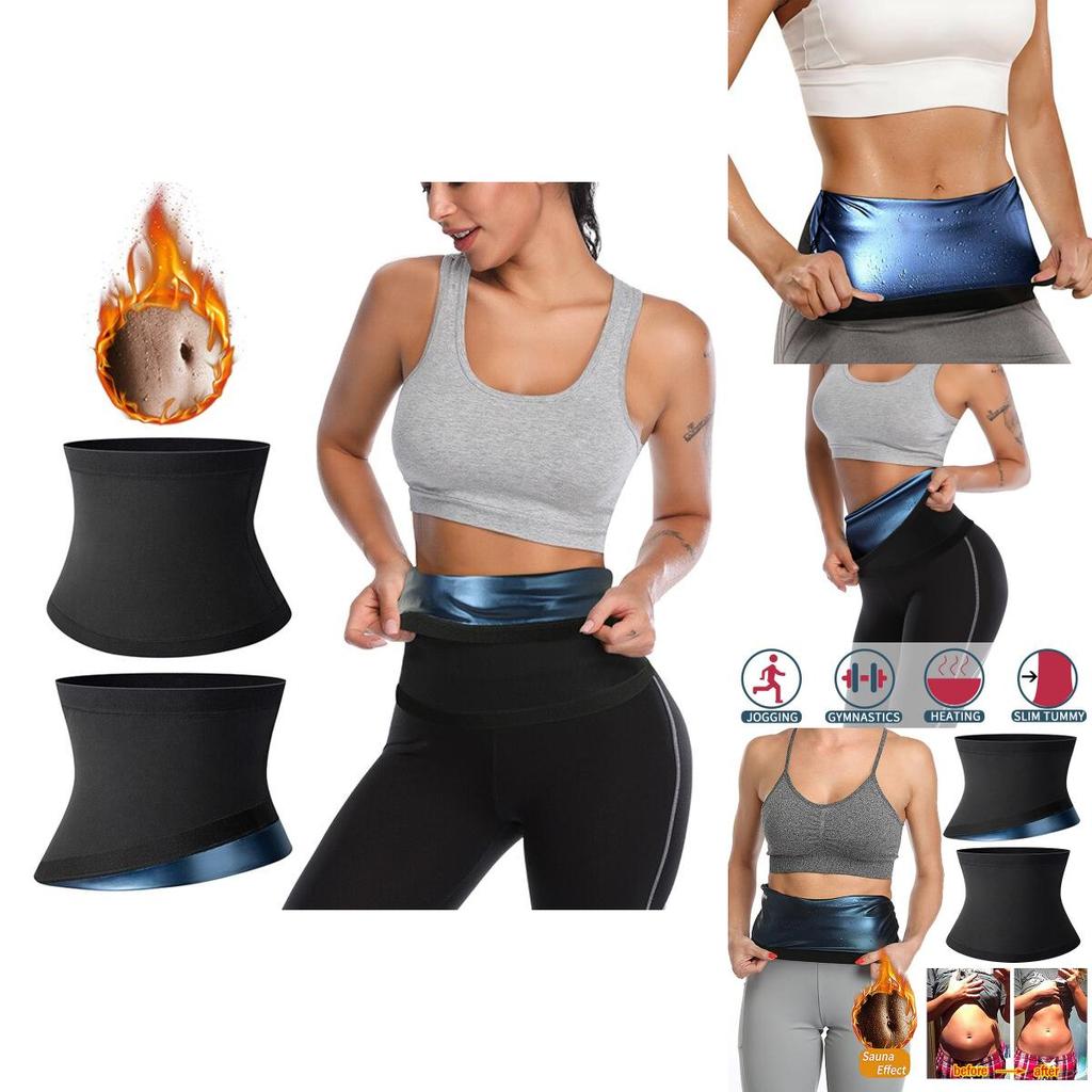 Women Sweat Sauna Waist Trainer With Scientific Design For Shaping And Slimming