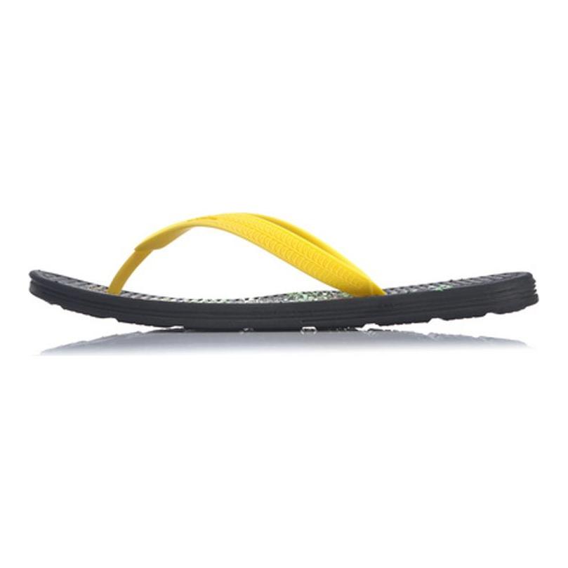 Disney X Li Ning LN Slipper EVA Quiet Slide Slippers Men's Yellow Black AGAP003-1