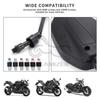 Universal 1Pair 10MM For Harley Honda Yamaha Suzuki Motorcycle Rear View Rearview Side Mirror Motorbike