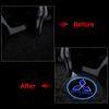 LED Car Door Welcome Light Car Logo Projector Car Badg For Mitsubishi Outlander Lancer 10 9 ASX Eclipse L200 Pajero Triton Evo
