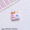 Spring Series Cartoon Animal Cream Glue Accessories: Creative Shoe Charms & Resin DIY Jewelry Hair Clips
