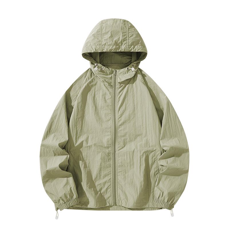 Dopamin UV-Schutz Partner-Windjacke: Leichte, atmungsaktive Sommer-Hautbekleidung für Männer und Frauen, ideal zum Klettern und für Outdoor-Aktivitäten.