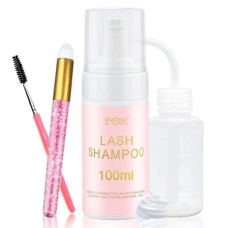 EMEDA Lash Kit 100ml Gentle Foam Cleanser Oil-Free Cleaning 100ml, 1 set