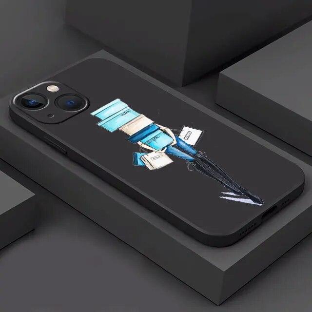Pretty Girl Lady Phone Case For iPhone Samsung Galaxy Redmi Xiaomi Oppo OnePlus Note S A 7 8 9 10 11 12 13 14 20 21 22 23 53 54 Pro Max Plus Ultra
