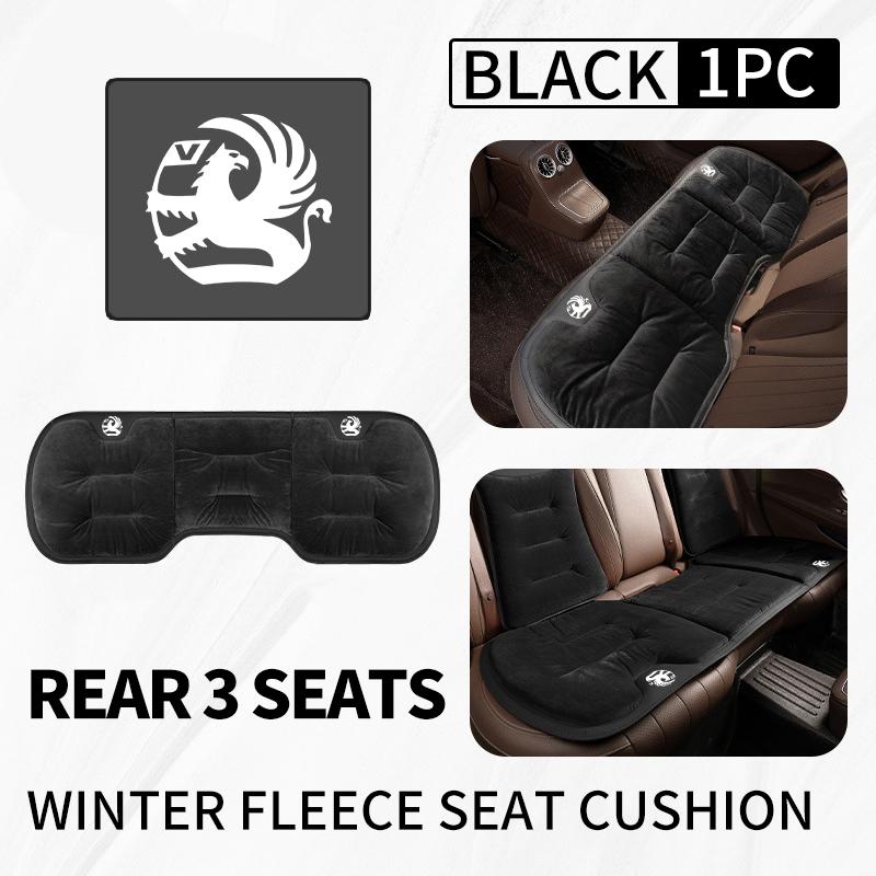Flannel Car Seat Cover Warm Backrest Cushion Protector Pad For Vauxhall Vivaro Zafira Combo Movano VXR8 Insignia Mokka GSe