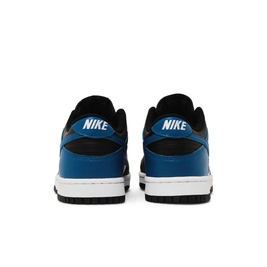Nike Dunk Low Grade School 'Industrial Blue' (Unisex) White / Black / Industrial Blue Kids' Skateboarding Shoes DH9765 104